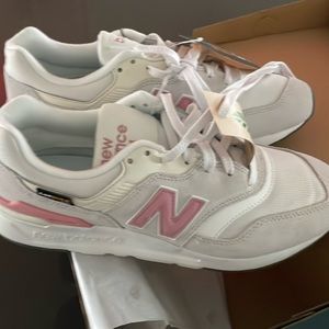 New Balance 997H Cordura Light smoke grey with pink.  New with tags and box.